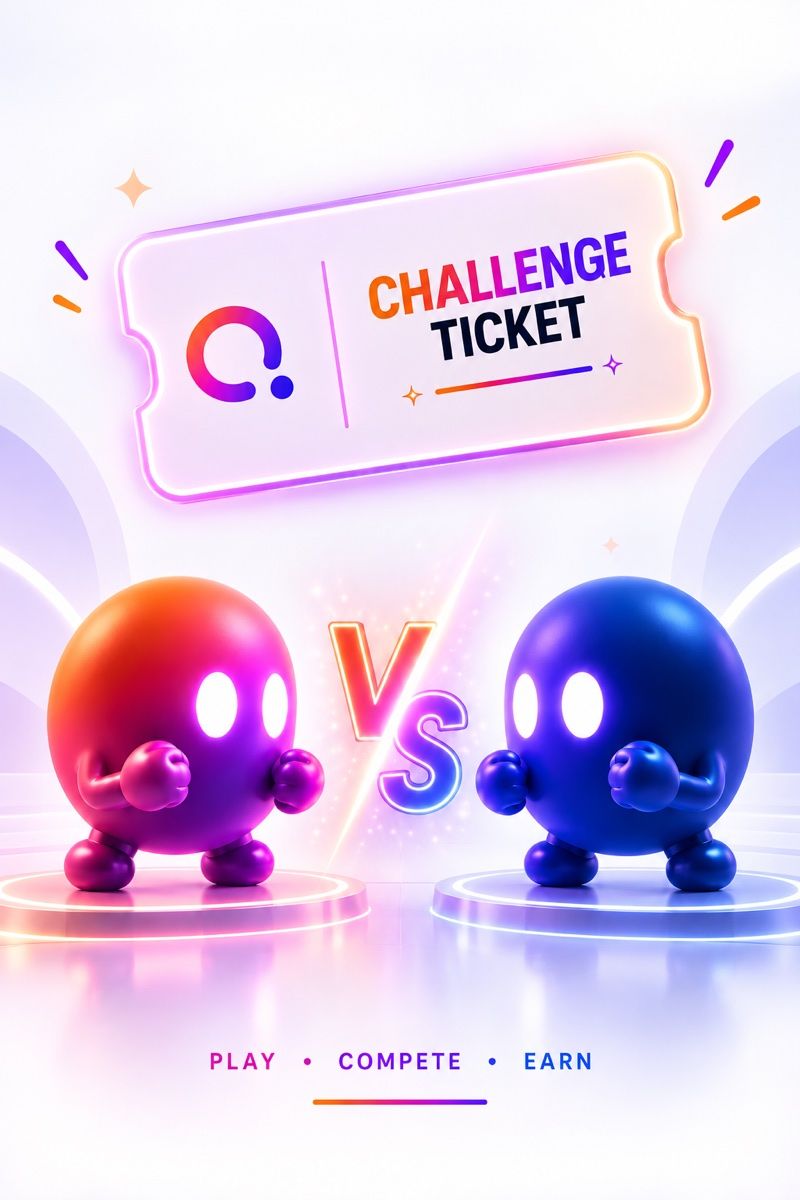 Ticket de confrontation et deux QOYU face à face